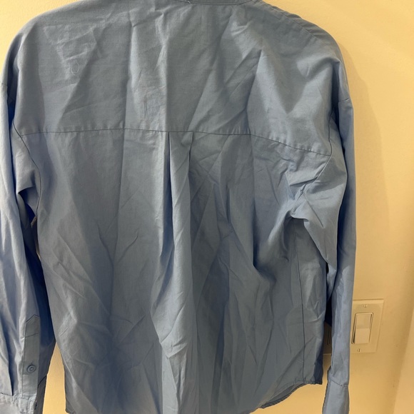 Abercrombie Oversized Poplin Button Up - Picture 4 of 5